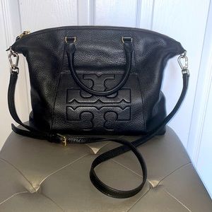 ✨Authentic Tory Burch Bombe Satchel with Shoulder strap ✨